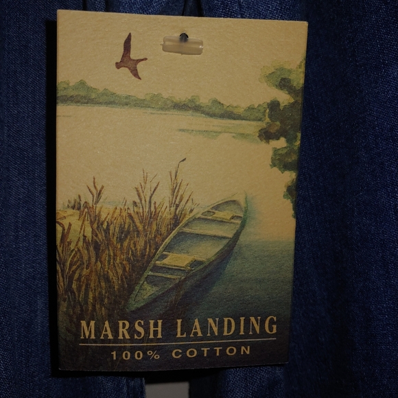 Marsh Landing NWT Loop Buttonhole Shirt-Jac Large - Picture 5 of 9